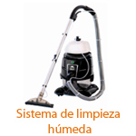 Sistema de limpieza húmeda
